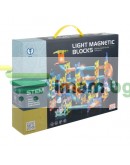 Магнитни блокчета 3D писта с топки 110 части